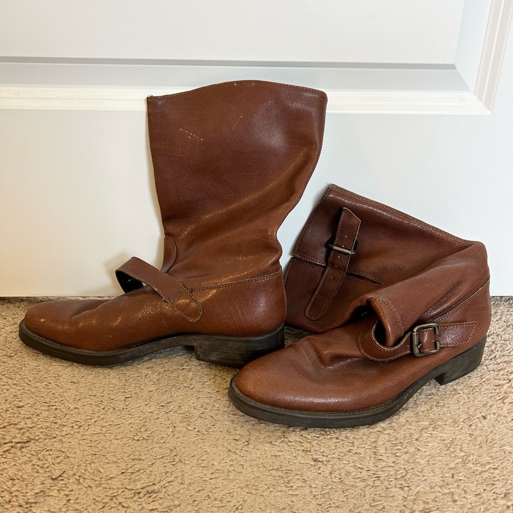 Pollini Studio Riding Boots, Size 8 US/38 EU - Picture 2 of 4